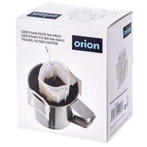 Filtr Jednorazowy do Zaparzania Kawy Herbaty ORION z Uchwytem 50 szt.