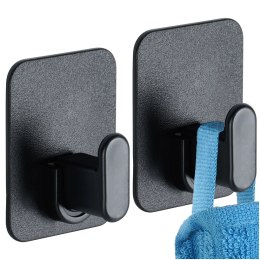 Haczyk Wieszak VILDE Samoprzylepny 2 szt. Czarny Taśma 3M Kuchnia