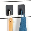 Haczyk Wieszak VILDE Samoprzylepny 2 szt. Czarny Taśma 3M Kuchnia