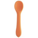 Łyżeczka Dziecięca Silikonowa Pomarańczowa 14 x 3,5 cm do Zmywarki ORION