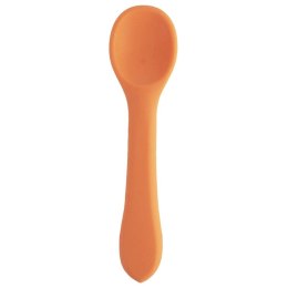 Łyżeczka Dziecięca Silikonowa Pomarańczowa 14 x 3,5 cm do Zmywarki ORION