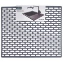 Mata do Zlewu Gumowa Szara 33 x 28 cm Perforowana Antypoślizgowa ORION
