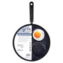 Patelnia do Jajek Granitowa 4 Otwory 24 cm VILDE Line Nieprzywierająca