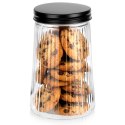 Pojemnik na produkty sypkie szklany z pokrywką 1 l