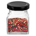 Pojemnik Szklany na Przyprawy 120 ml ORION z Metalową Nakrętką 7 x 5,5 cm