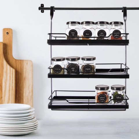 Pojemnik Szklany na Przyprawy 120 ml ORION z Metalową Nakrętką 7 x 5,5 cm