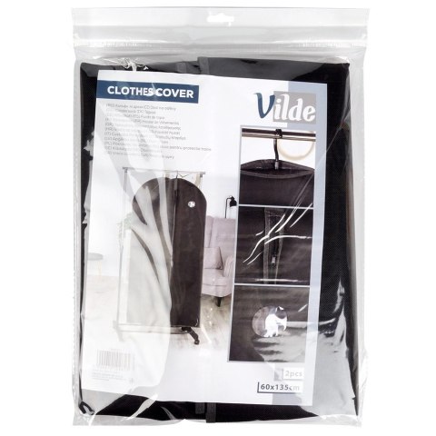 Pokrowiec na ubrania 60x135 cm 2 szt.