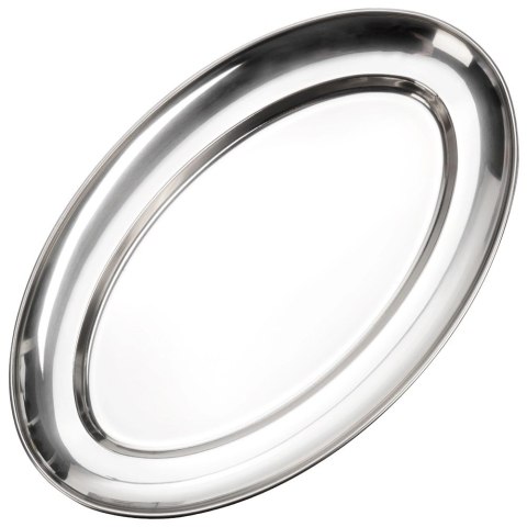 Półmisek stalowy owalny 32x20 cm