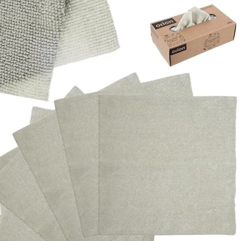 Ścierki Kuchenne Mikrofibra 20 szt. 20 x 20cm ORION Pudełko bez Detergentów
