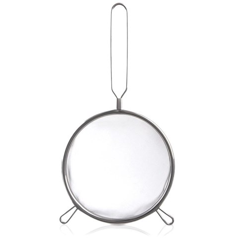 Sitko kuchenne stalowe z uchwytem 16 cm