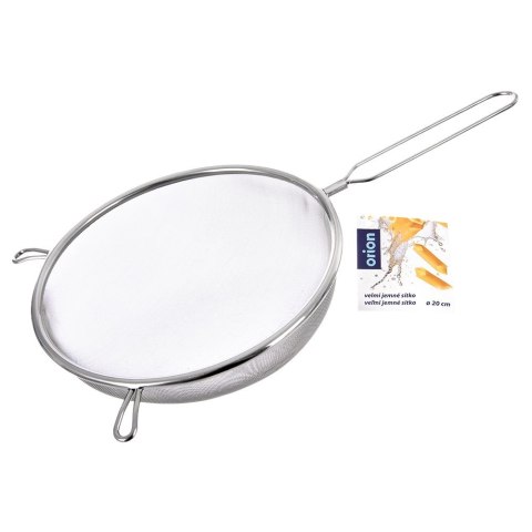 Sitko kuchenne stalowe z uchwytem 20 cm