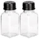 Solniczka i pieprzniczka szklana 80 ml 2 szt.