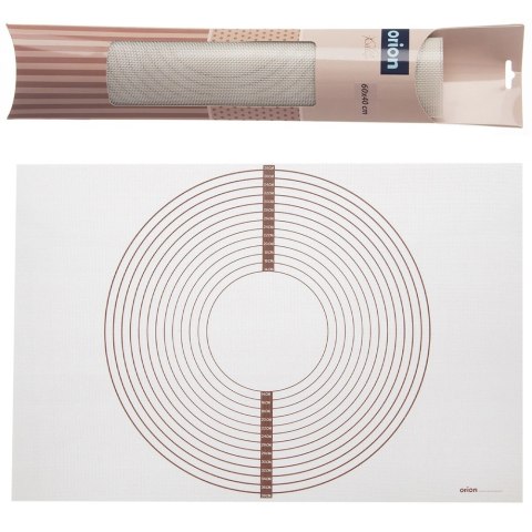 Stolnica Silikonowa z Włóknem Szklanym Mata do Pieczenia 60 x 40 cm ORION