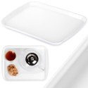 Taca do Serwowania Plastikowa Antypoślizgowa 35,5 x 27 cm ORION Biała