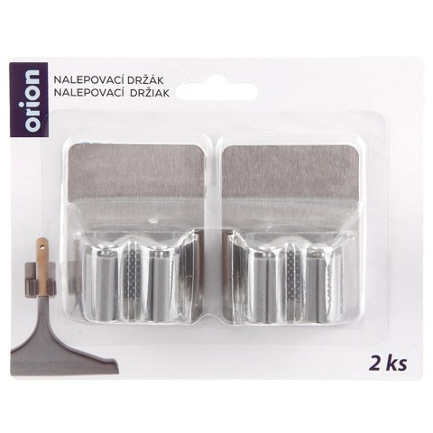 Wieszak na Mopa Samoprzylepny 2 szt. ORION Stal Nierdzewna do 5 kg