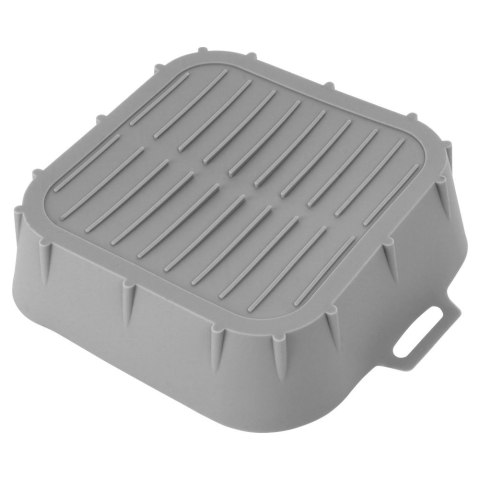 Wkład do Frytkownicy Air Fryer VILDE Silikon Szary Kwadrat 22 x 22 cm