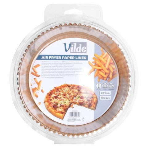 Wkład do Frytkownicy Air Fryer 100 szt. VILDE Pergaminowy Okrągły 19 cm