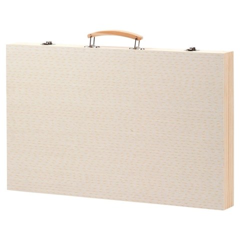 Zestaw Artystyczny 180 el. FREE & EASY do Malowania Walizka Drewniana