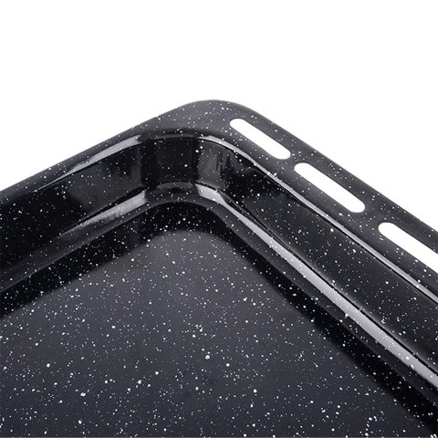 Blacha do Pieczenia Emaliowana 45,5 x 32,5 x 5 cm ORION do Piekarnika