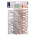 Klamerki na Pranie ORION Plastikowe 20 szt. Otwór na Wieszak