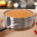 Obręcz do Krojenia Biszkoptu 24-30 cm Stal Nierdzewna Regulowana ORION