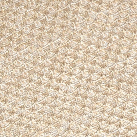 Podkładka na Stół Prostokąt Jasnobeżowy Złoty 45 x 30 cm HSC