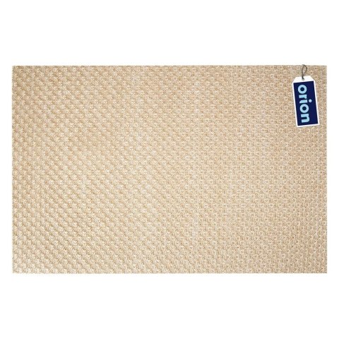 Podkładka na Stół Prostokąt Jasnobeżowy Złoty 45 x 30 cm HSC