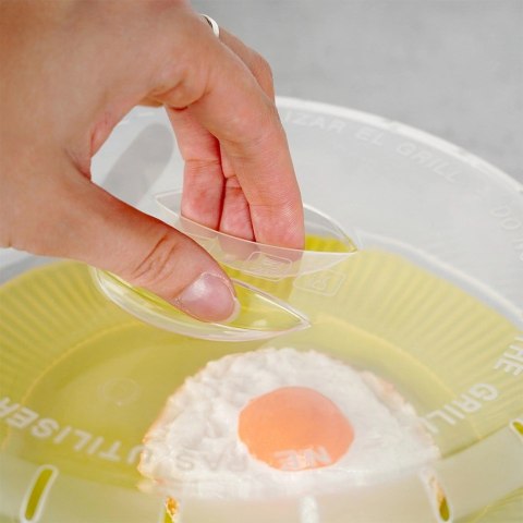 Pokrywka do Mikrofali Anty Rozprysk Zmywarka VILDE Uchwyt 24 cm