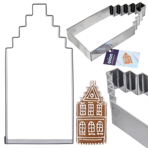 Wykrawacz do Ciastek Domek 12 cm Stal Nierdzewna Solidny ORION
