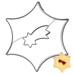 Wykrawacz do Ciastek z Gwiazdą Betlejemską 5,5 cm Stal do Zmywarki ORION