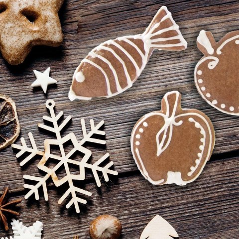 Wykrawacz do Ciastek Ryba 5 x 2 cm Stal Nierdzewna do Zmywarki ORION