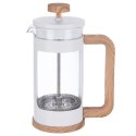 Zaparzacz Tłokowy 400 ml ORION WHITELINE French Press Szkło Tłok