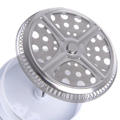 Zaparzacz Tłokowy 400 ml ORION WHITELINE French Press Szkło Tłok