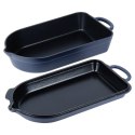 Brytfanna żeliwna emaliowana 2w1 LITINA 4 / 2 l