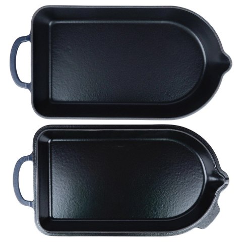 Brytfanna żeliwna emaliowana 2w1 LITINA 4 / 2 l