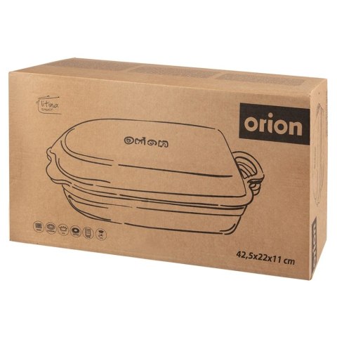 Brytfanna żeliwna emaliowana 2w1 LITINA 4 / 2 l