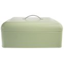 Chlebak Metalowy ORION GREENISH 42,5 x 23 x 20 cm Zielony Duży na Pieczywo