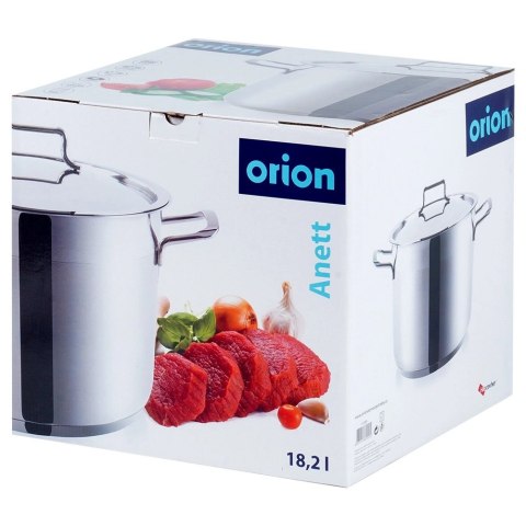 Garnek Stalowy 18,2 L ORION ANETT Mega 30 cm Indukcja Zmywarka