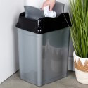 Kosz na Śmieci Plastikowy Szary 28 L ORION Wytrzymały i Pojemny