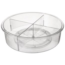 Organizer Obrotowy Dzielony 4 Sekcje Kuchnia Łazienka 30 cm ORION