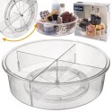 Organizer Obrotowy Dzielony 4 Sekcje Kuchnia Łazienka 30 cm ORION