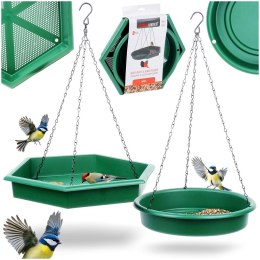 Karmnik dla Ptaków PROGARDEN 2w1 z Poidłem 2 szt. Zielony Wiszący