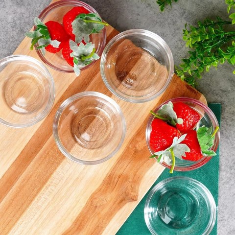 Miseczki szklane 7,5 cm, 80 ml 6 szt.