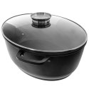 Brytfanna Gęsiarka ORION Granitowa Owalna 12 L na Indukcję do Zmywarki