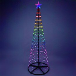 Choinka świecąca 370 LED, 210 cm