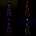 Choinka świecąca 370 LED, 210 cm
