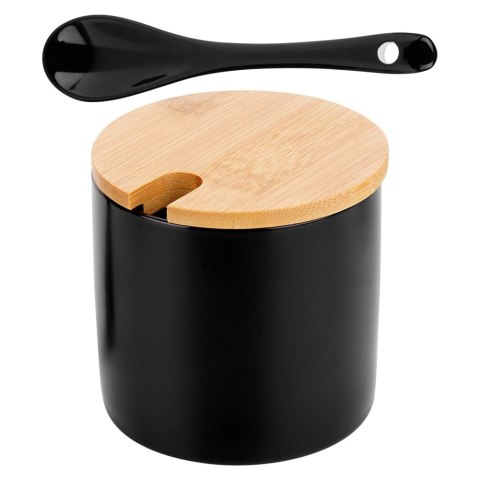 Cukierniczka ceramiczna czarna