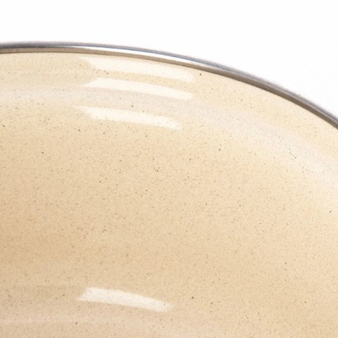 Garnek Emaliowany 1,4 L ORION BROWN Retro 16 cm Indukcja Zmywarka