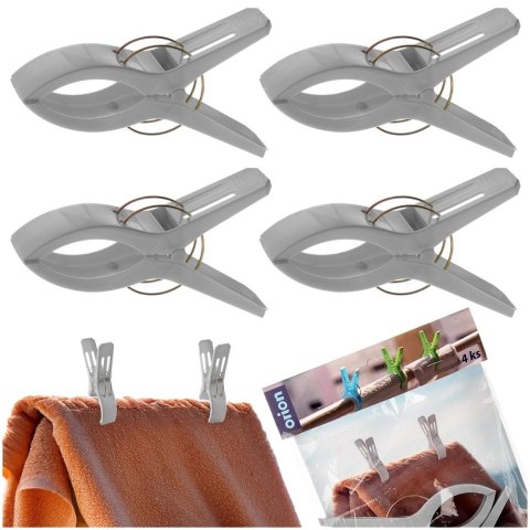 Klipsy do ręcznika plażowego 4 szt.