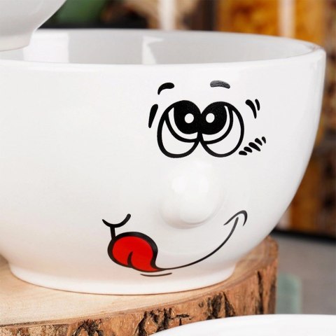 Miseczki Ceramiczne 13,5 cm 550 ml Zestaw 6 szt Buźki SIAKI COLLECTION